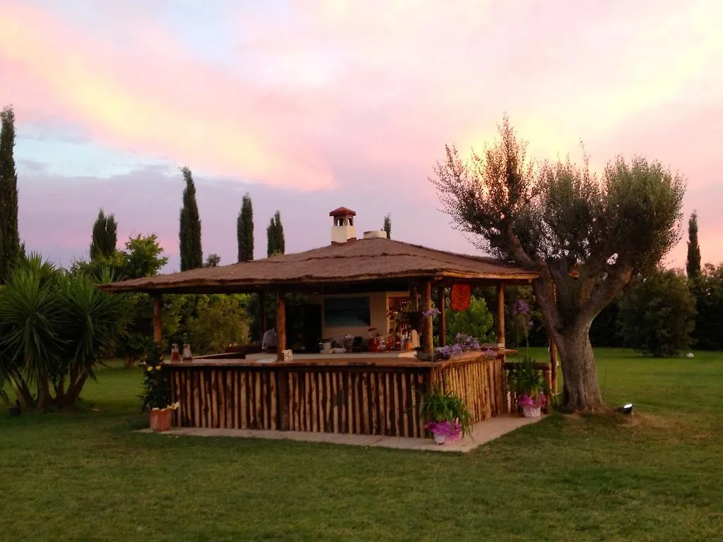 Agriturismo L'Incontro Villa Pescia Romana Lantgård